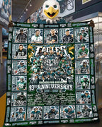 Eagles 93rd Anniversary 1933-2026 Quilt Blanket