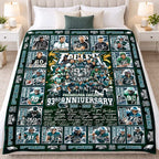 Eagles 93rd Anniversary 1933-2026 Quilt Blanket