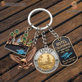 Eagles Hotel California 50th Anniversary Keychain
