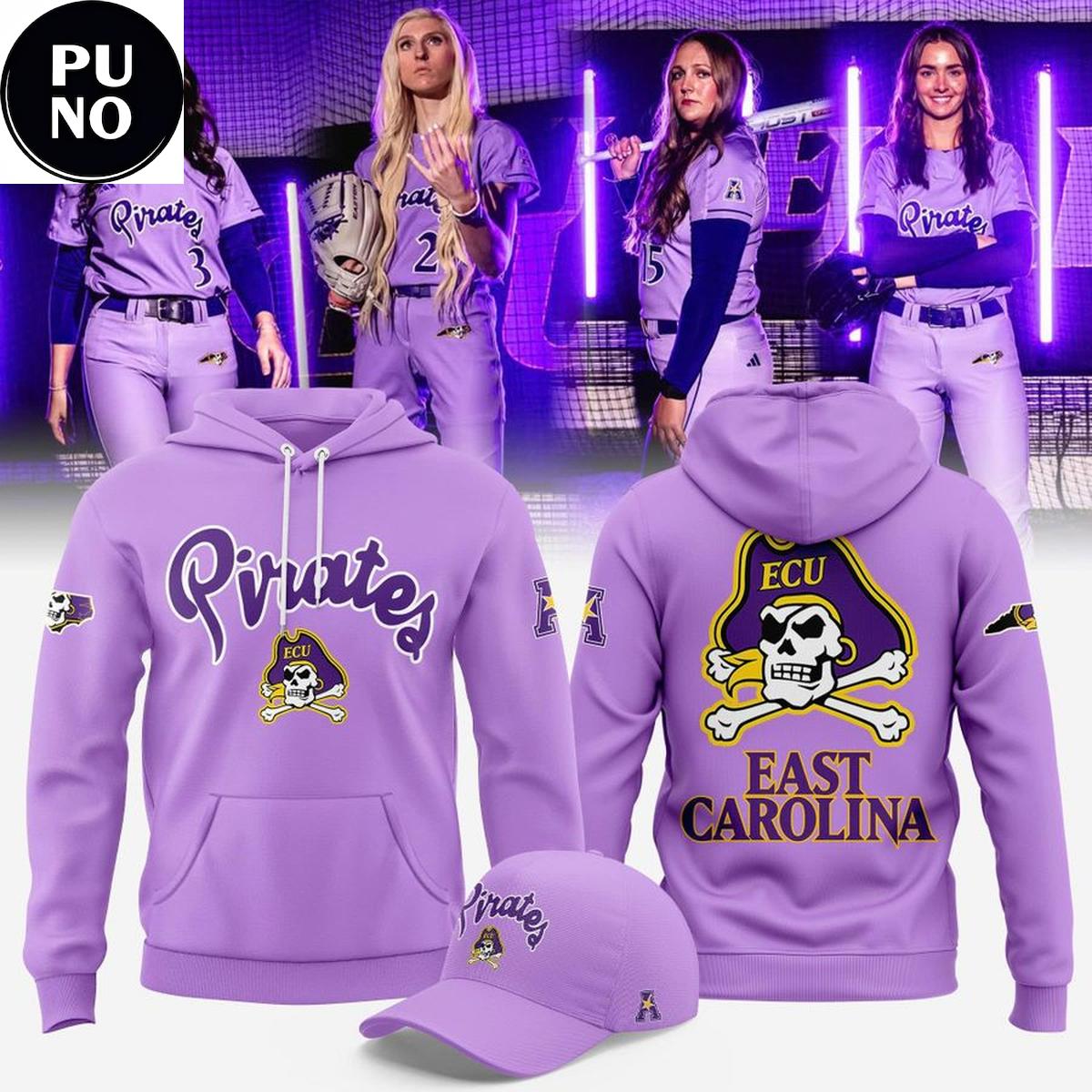 East Carolina Softball New Unis 2026 Hoodie T-Shirt