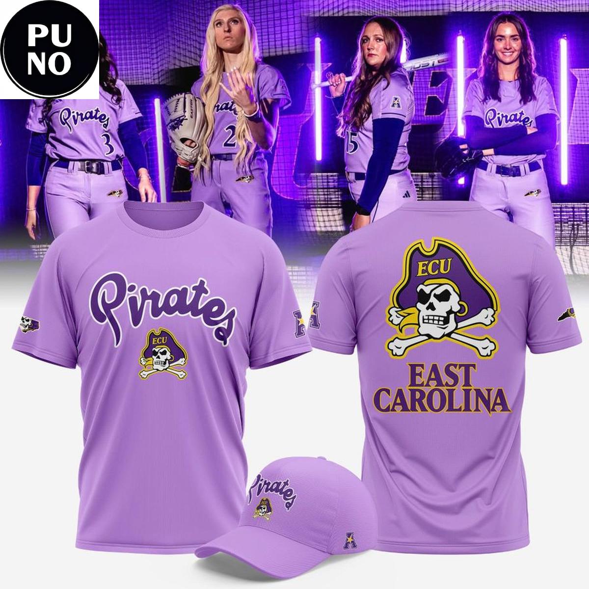 East Carolina Softball New Unis 2026 Hoodie T-Shirt