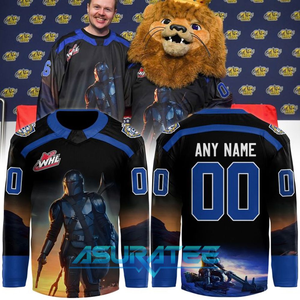 Edmonton Oil Kings x Star Wars Night 2026 Hockey Jersey