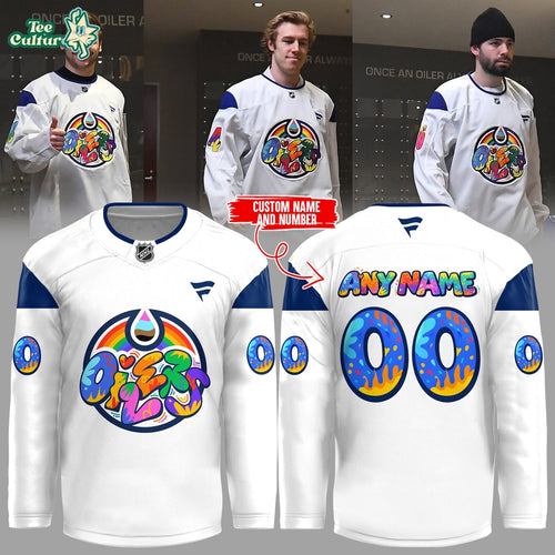 Edmonton Oilers Pride Celebration 2026 Custom Limited Edition Hockey Jersey