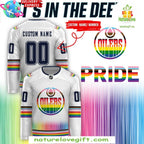 Edmonton Oilers Pride Hockey Jersey Community Special Edition