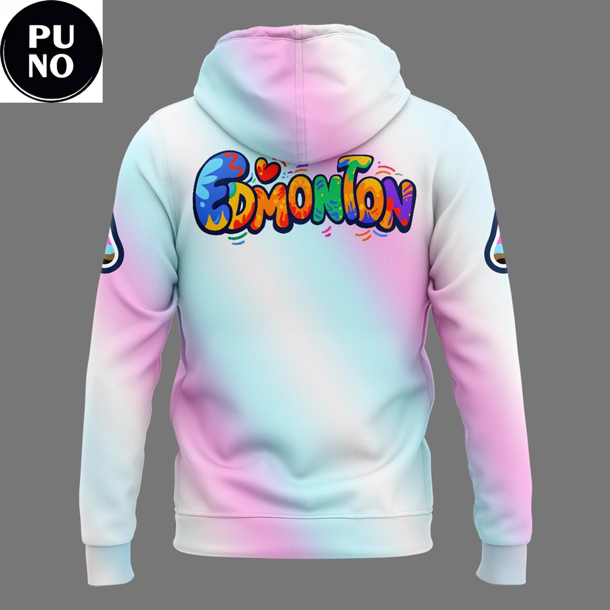 Edmonton Oilers Pride Night 2026 Hoodie T-Shirt