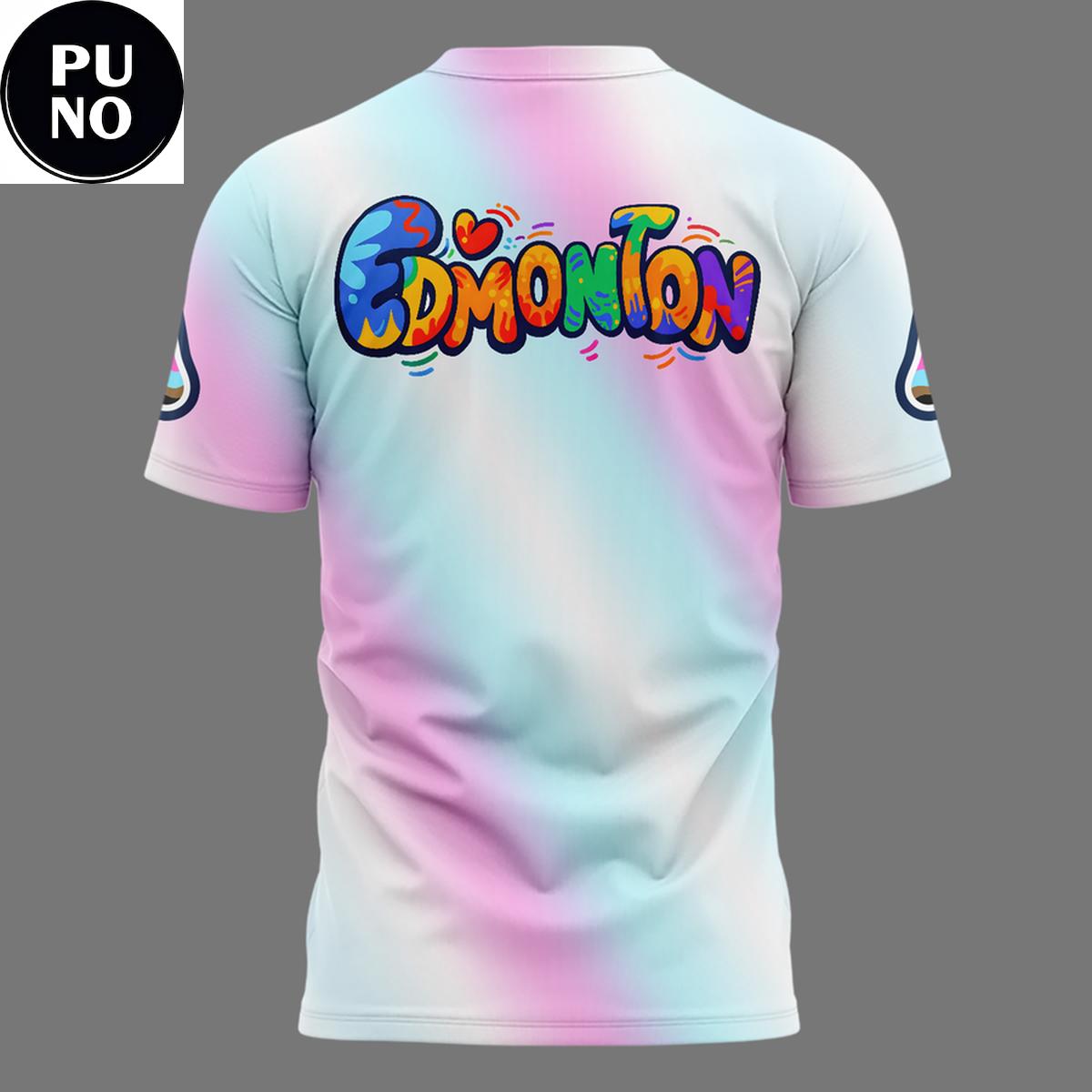 Edmonton Oilers Pride Night 2026 Hoodie T-Shirt