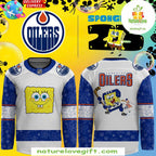 Edmonton Oilers Spongebob Hockey Jersey 25th Anniversary Special