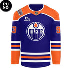 Edmonton Oilers x Ryan Nugent-Hopkins 1000th Games Hockey Jersey