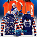 Edmonton Oilers x Ryan Nugent-Hopkins 1000th NHL Hoodie, Cap