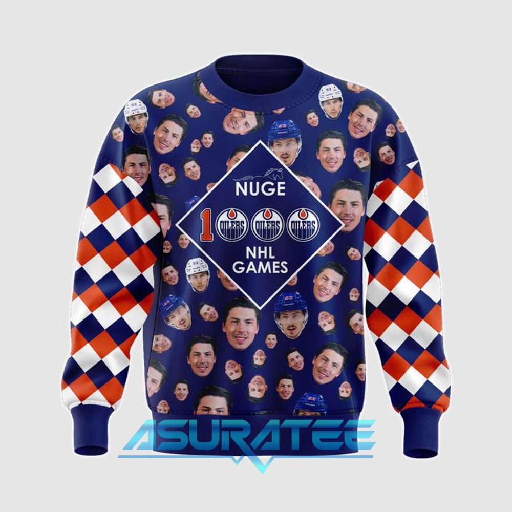 Edmonton Oilers x Ryan Nugent-Hopkins 1000th NHL Sweatshirt