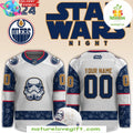 Edmonton Oilers Star Wars Night 2026 Hockey Jersey Custom