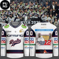 Eisbären Berlin 2026 Penny Del Champions 12th Personalized Hockey Jersey