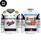 Eisbären Berlin 2026 Penny Del Champions 12th Personalized Hockey Jersey