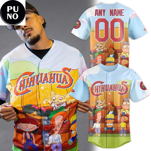 El Paso Chihuahuas Backyard 2026 Personalized Baseball Jersey
