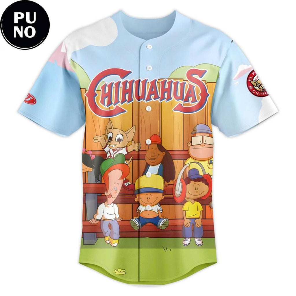 El Paso Chihuahuas Backyard 2026 Personalized Baseball Jersey