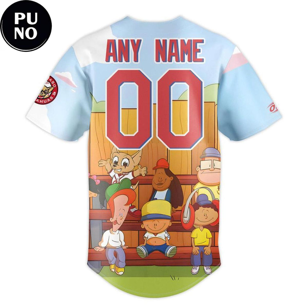 El Paso Chihuahuas Backyard 2026 Personalized Baseball Jersey