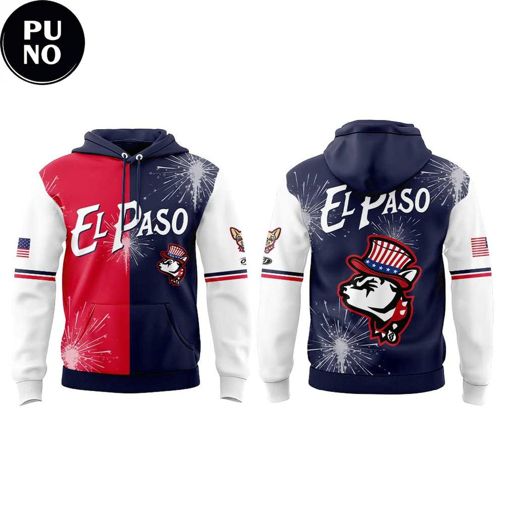 El Paso Chihuahuas Celebrate Independence Day 2026 Hoodie