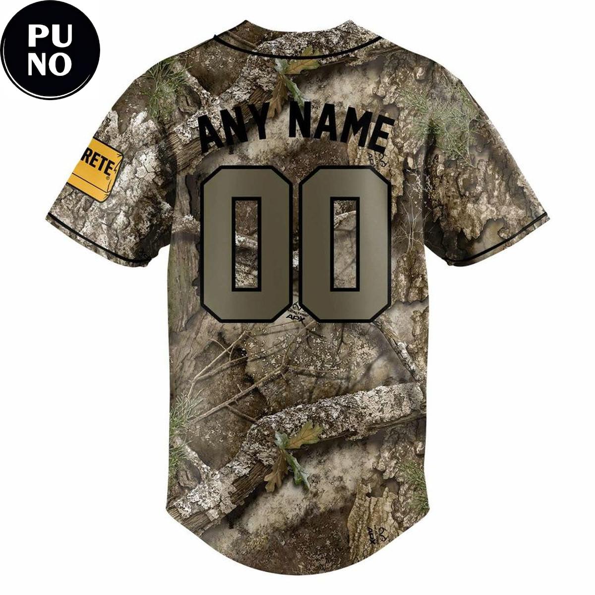 El Paso Chihuahuas Hunting and Fishing Night 2026 Personalized Baseball Jersey