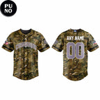 El Paso Chihuahuas Military Appreciation Night 2026 Personalized Baseball Jersey