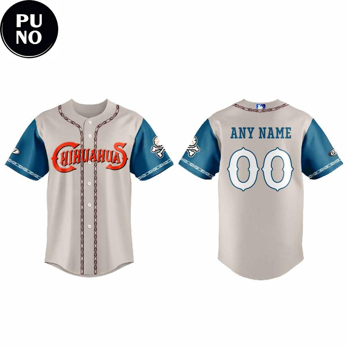 El Paso Chihuahuas Native American Heritage 2026 Personalized Baseball Jersey