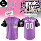 El Paso Chihuahuas x Bark Back at Cancer 2026 Personalized Baseball Jersey