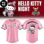 El Paso Chihuahuas x Hello Kitty Pink Night 2026 Baseball Jersey