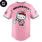 El Paso Chihuahuas x Hello Kitty Pink Night 2026 Baseball Jersey
