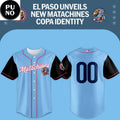 El Paso Matachines Copa Identity 2026 Personalized Baseball Jersey