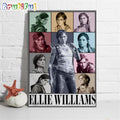 Ellie Williams The Eras Tour 2024 Wall Art Poster Canvas
