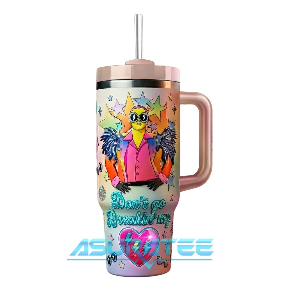 Elton John Don’t go Breaking My Heart YETI Tumbler