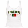 Embroidered Portugal World Cup 2026 Lace Tank Top