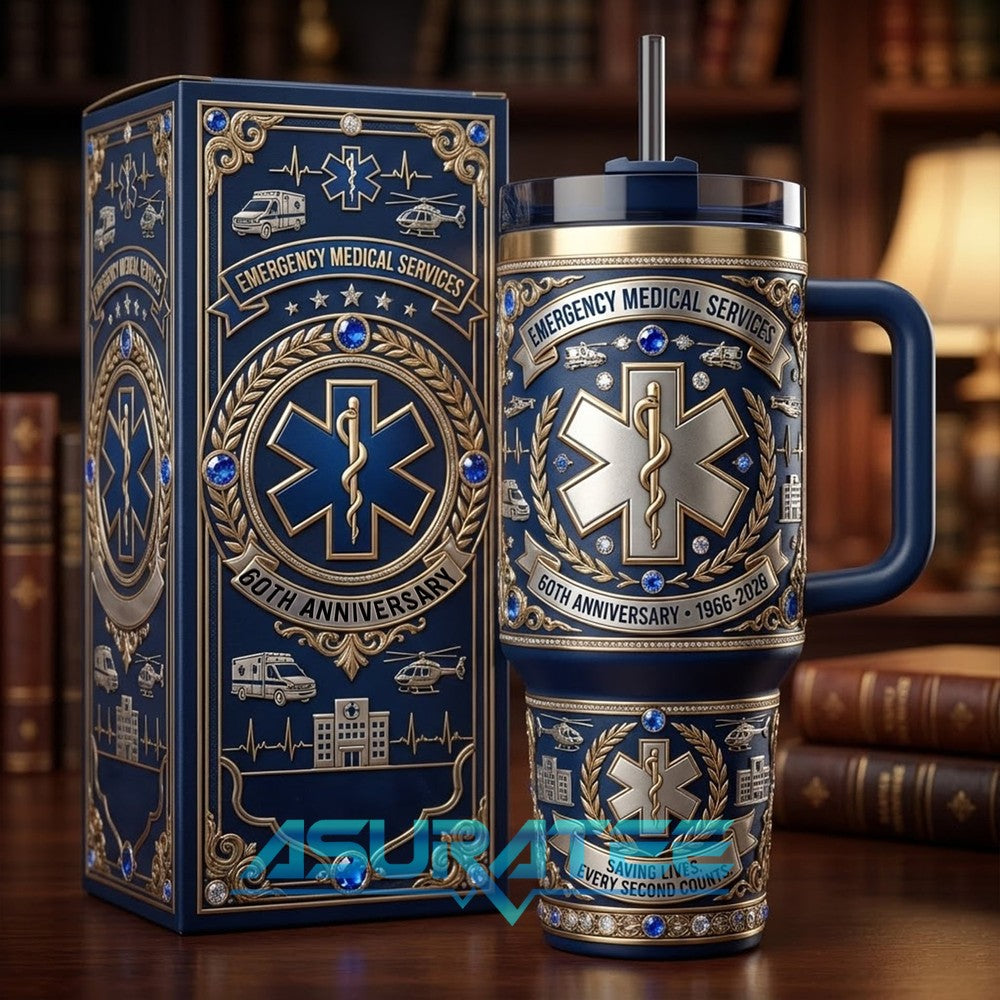 Emergency Medical Services 60th Anniversary Special YETI Tumbler