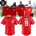 England National Football Team 2026 Personalized Baseball Jersey