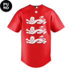 England National Football Team 2026 Personalized Baseball Jersey