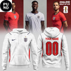 England Soccer Team FIFA World Cup 2026 Personalized Hoodie T-Shirt