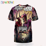 Epic Tour Of Anthrax With Kreator With Very Special Guest Testament 3D T-Shirt