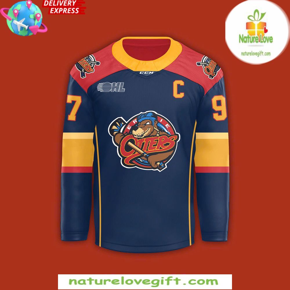 Connor McDavid Erie Otters Hockey Jersey Special Edition