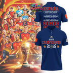 Espana 2026 World Cup Campeones Polo Shirt