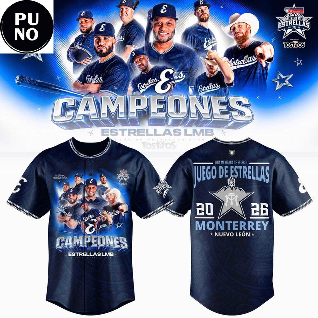 Estrellas LMB All-Star Game Juego de Estrellas Champions 2026 Baseball Jersey