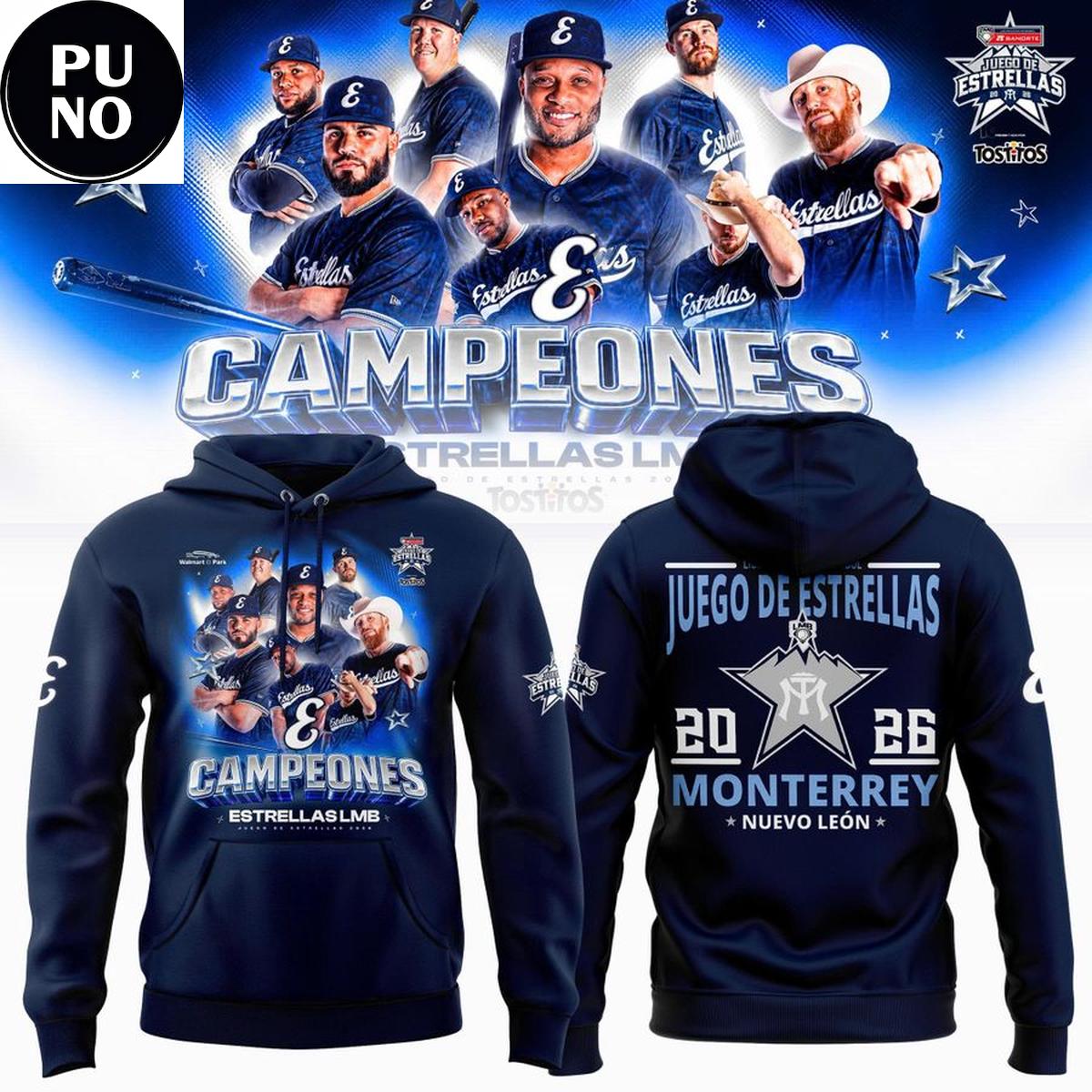 Estrellas LMB All-Star Game Juego de Estrellas Champions 2026 Hoodie T-Shirt