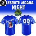 Eugene Emeralds x Moana Night 2026 Personalized Baseball Jersey