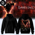 Evanescence World Tour 2026 Signature Hoodie T-Shirt