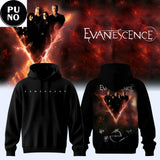 Evanescence World Tour 2026 Signature Hoodie T-Shirt