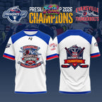 Evansville Thunderbolts 2026 Presidents Cup Champions Special New Tee Shirt