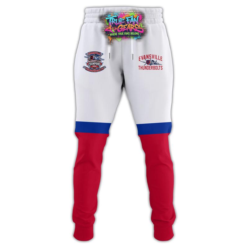 Evansville Thunderbolts SPHL Presidents Cup Champions 2026 Hoodie