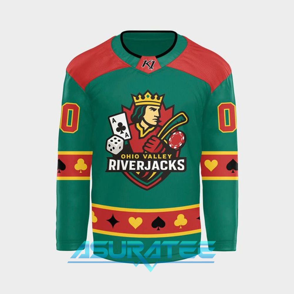 Evansville Thunderbolts x Ohio Valley Riverjacks 2025 Hockey Jersey