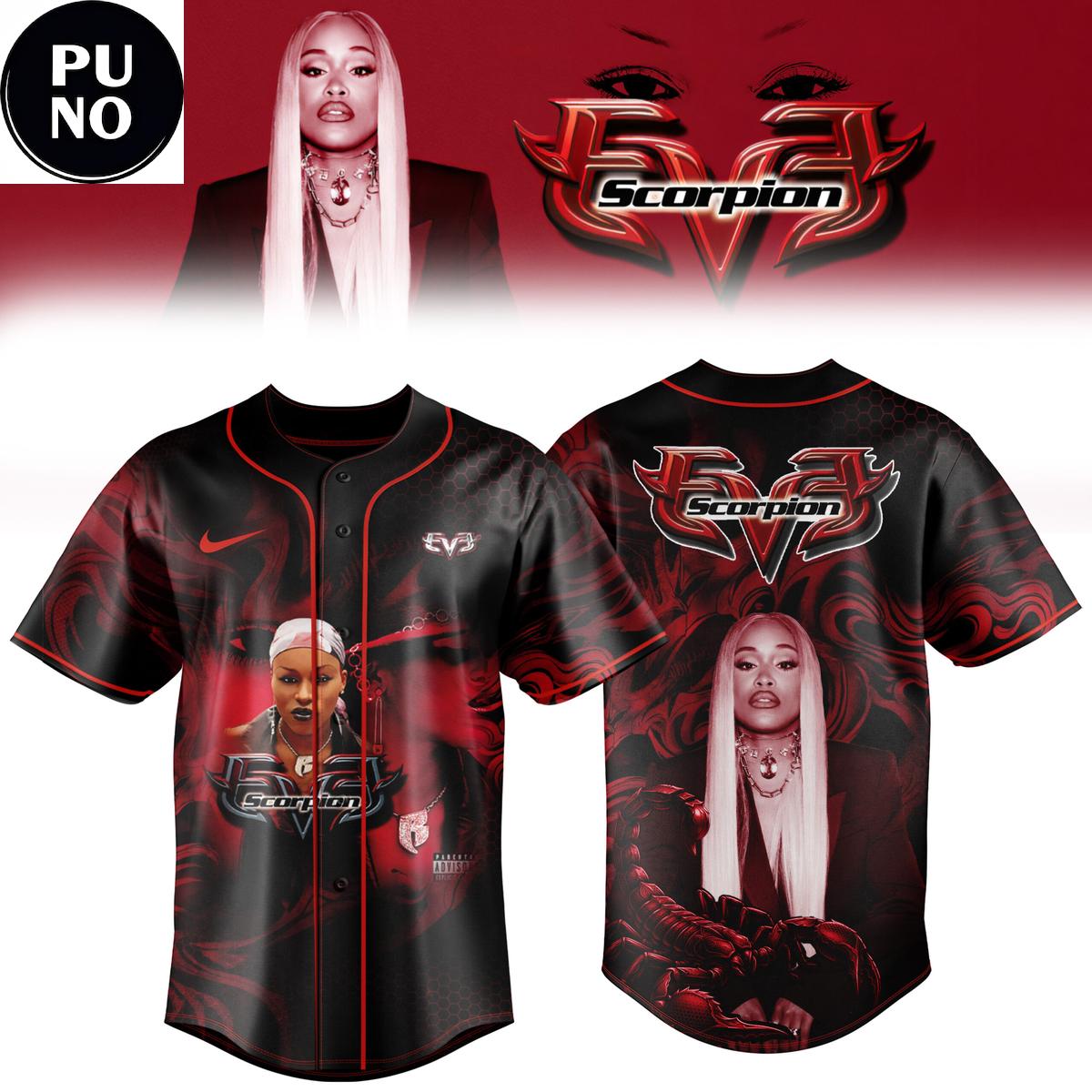 Eve Scorpion UK/EU Tour 2026 Baseball Jersey