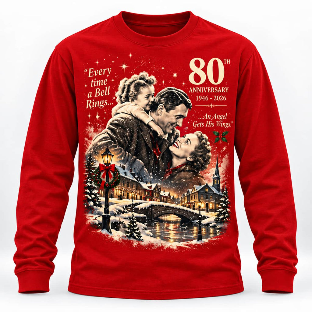Everytime A Bell Rings An Angel Gets His Wings 80th Anniversary Shirt