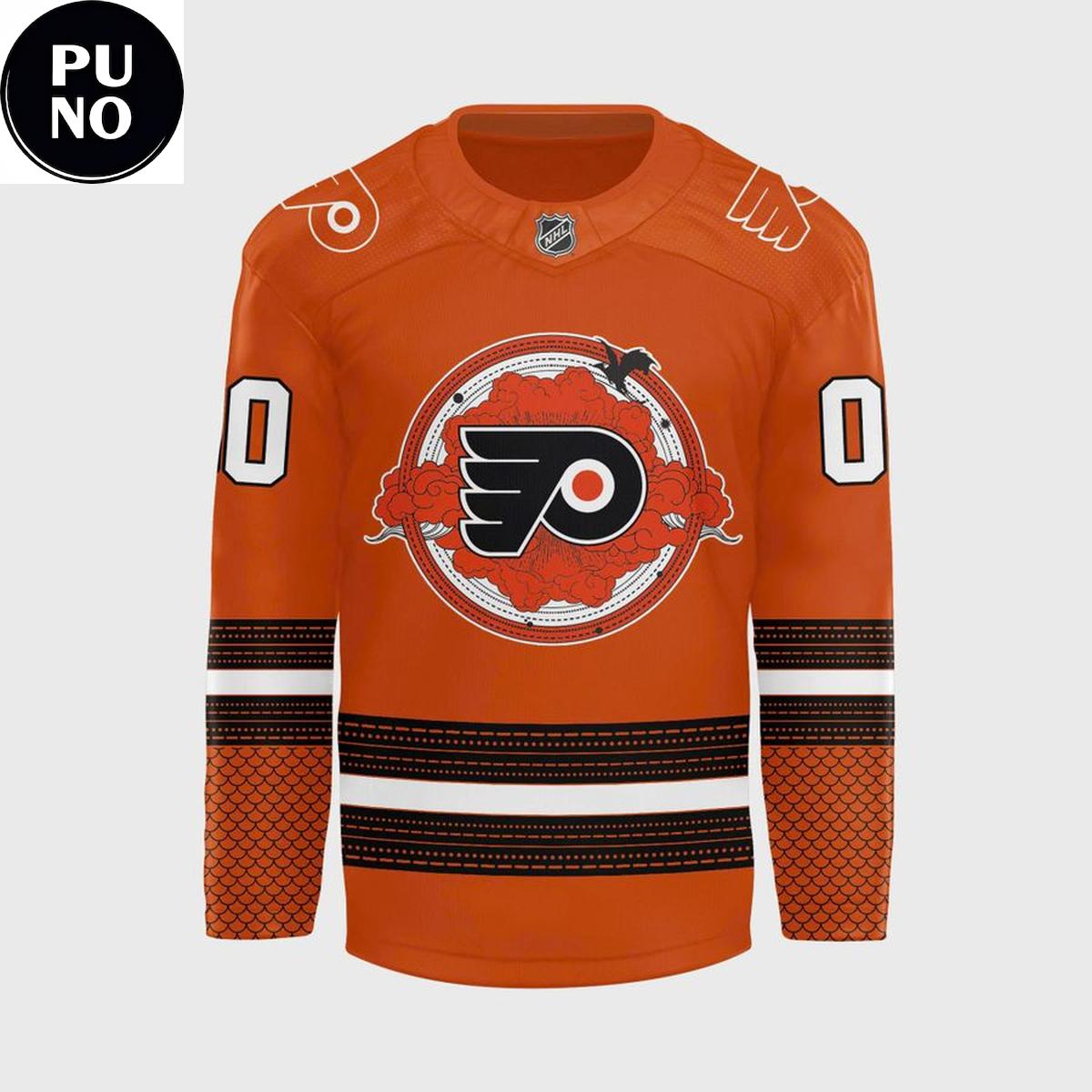 Philadelphia Flyers x Fourth Wing Night 2026 Personalized Hockey Jersey