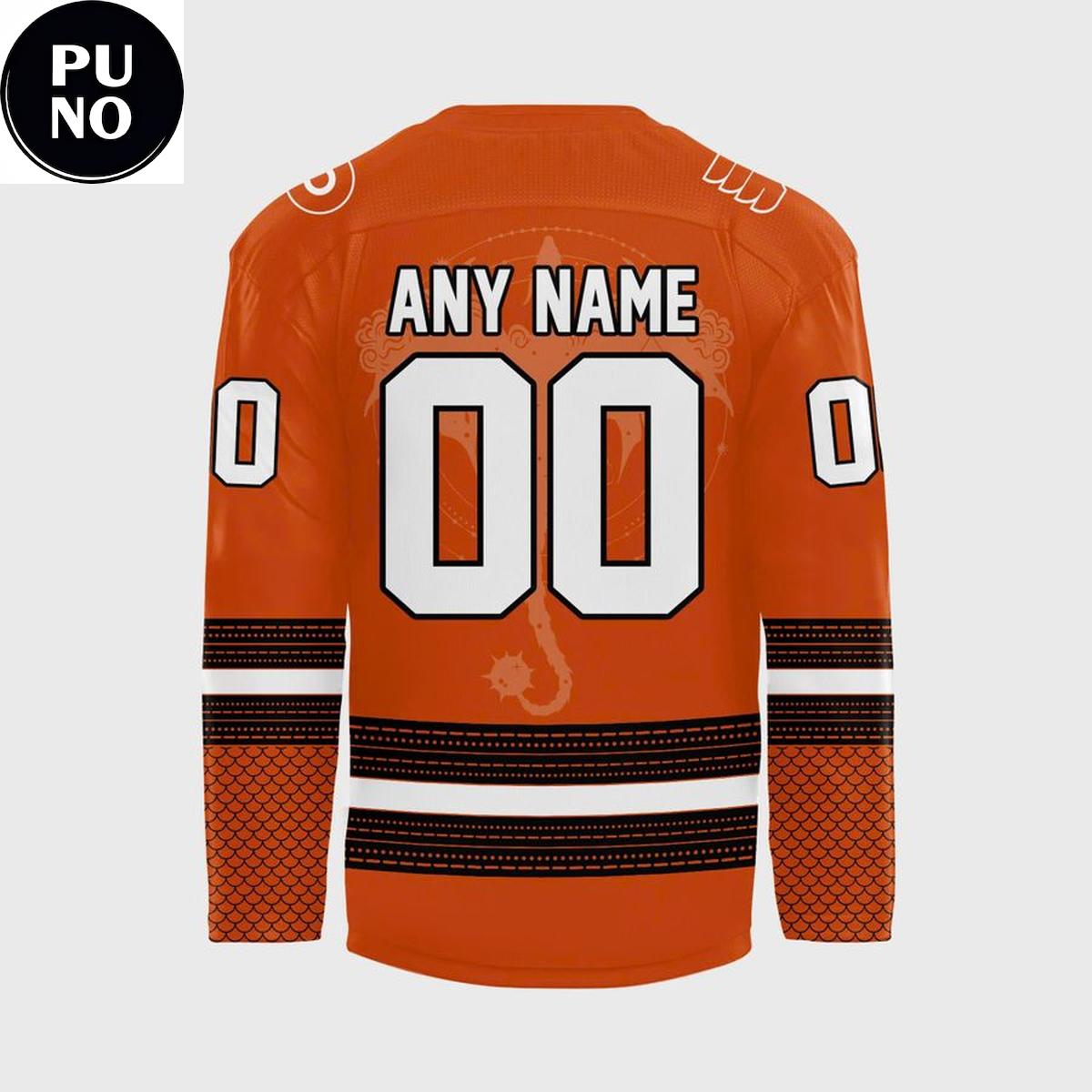 Philadelphia Flyers x Fourth Wing Night 2026 Personalized Hockey Jersey